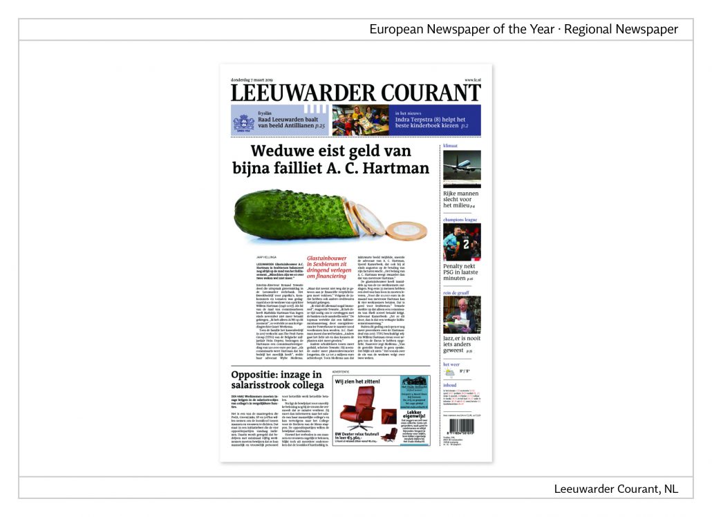 21 European Newspaper Award European Newspapers Of The Year